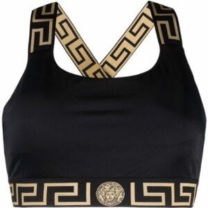 VERSACE Greca-trim Medusa-logo
bikini top